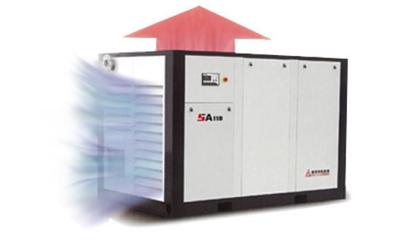 SA空压机冷却流场示意图